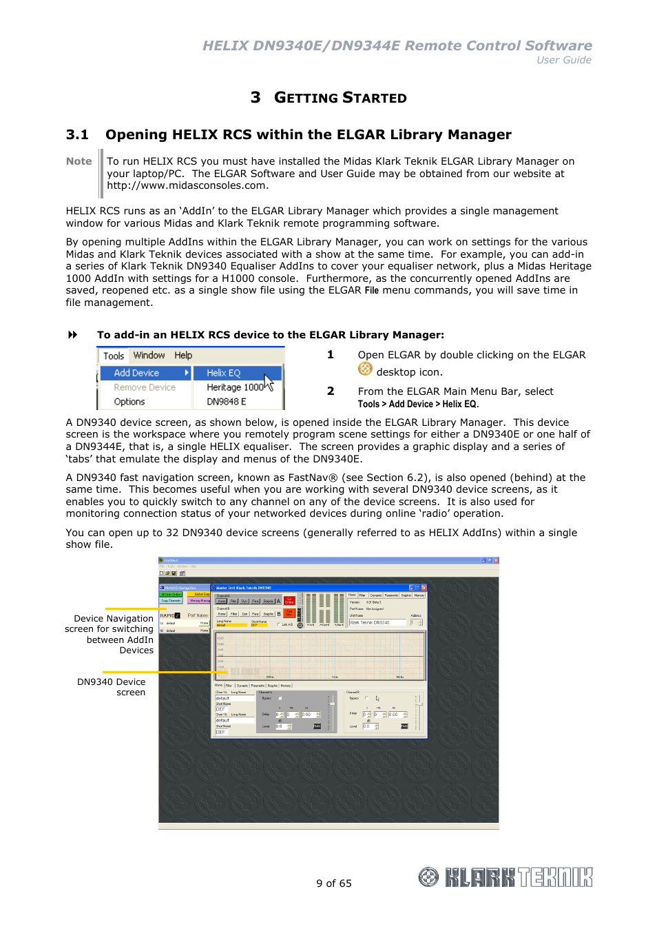 Klark Teknik DN9344E User Manual | Page 9 / 65