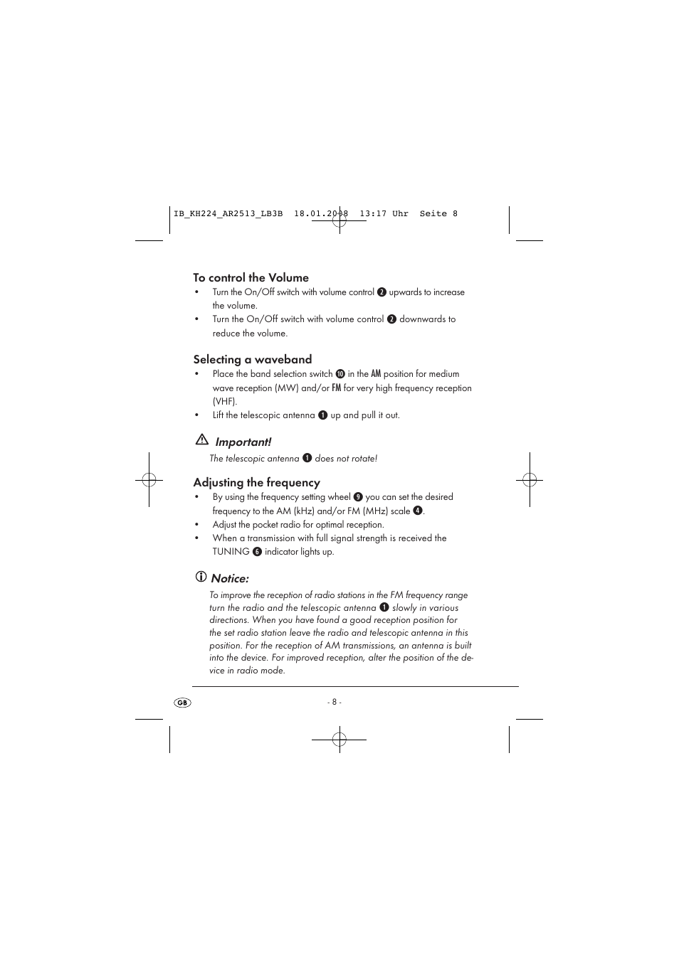 Kompernass KH 224 User Manual | Page 12 / 27