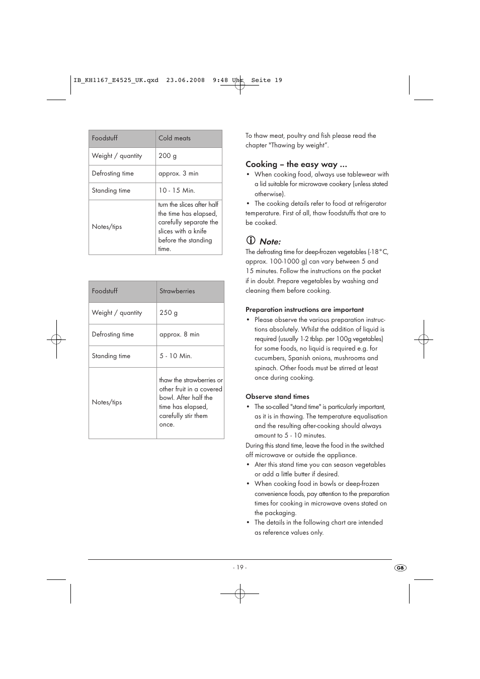 Kompernass KH1167 User Manual | Page 21 / 33