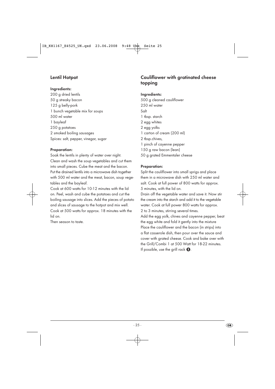 Kompernass KH1167 User Manual | Page 27 / 33