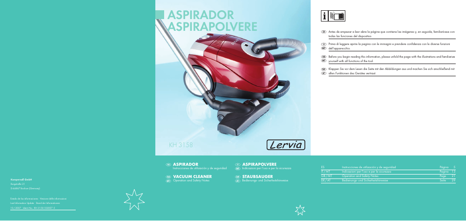 Kompernass KH 3158 User Manual | 34 pages
