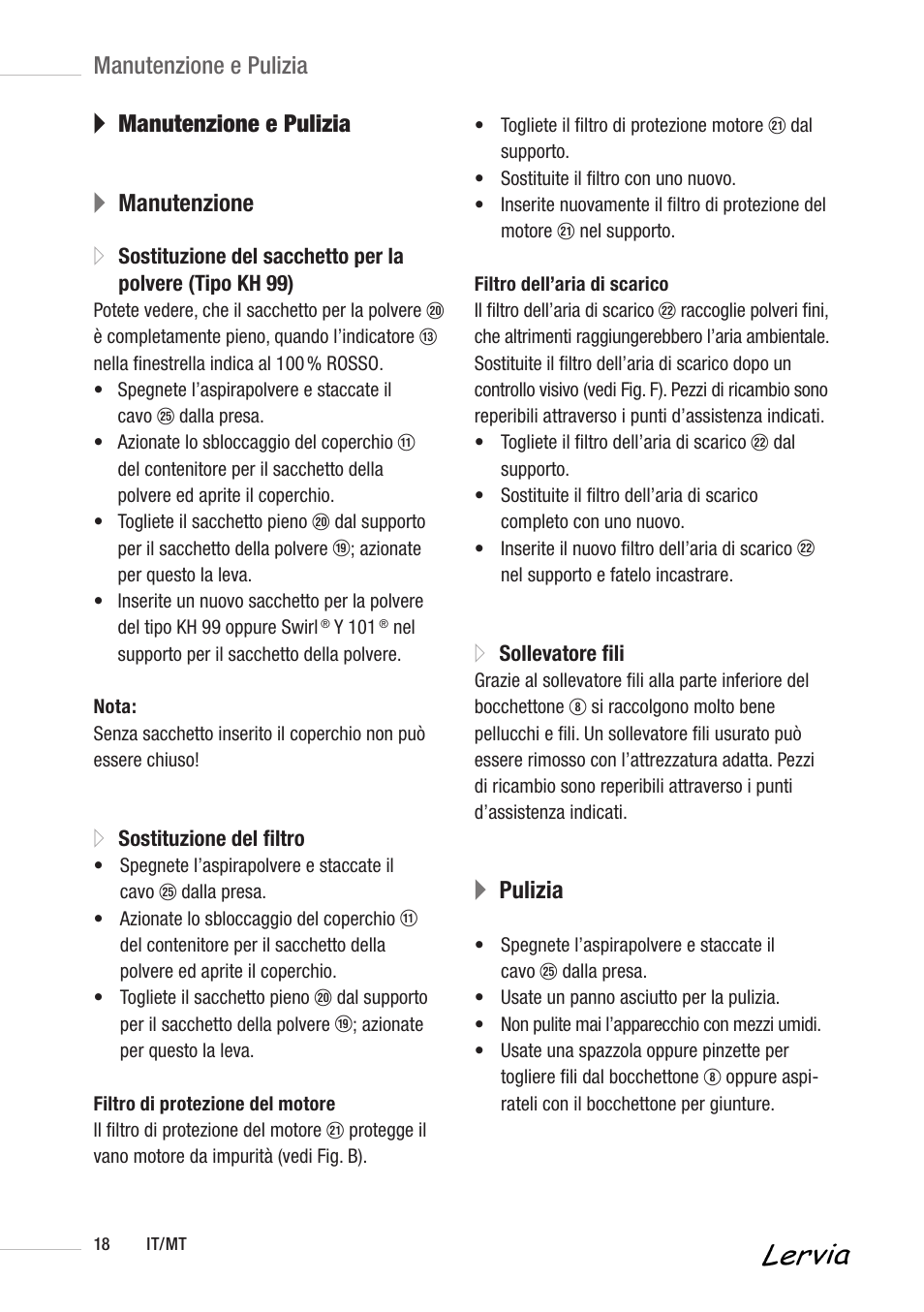 A manutenzione e pulizia a manutenzione, Apulizia, Manutenzione e pulizia | Kompernass KH 3158 User Manual | Page 16 / 34