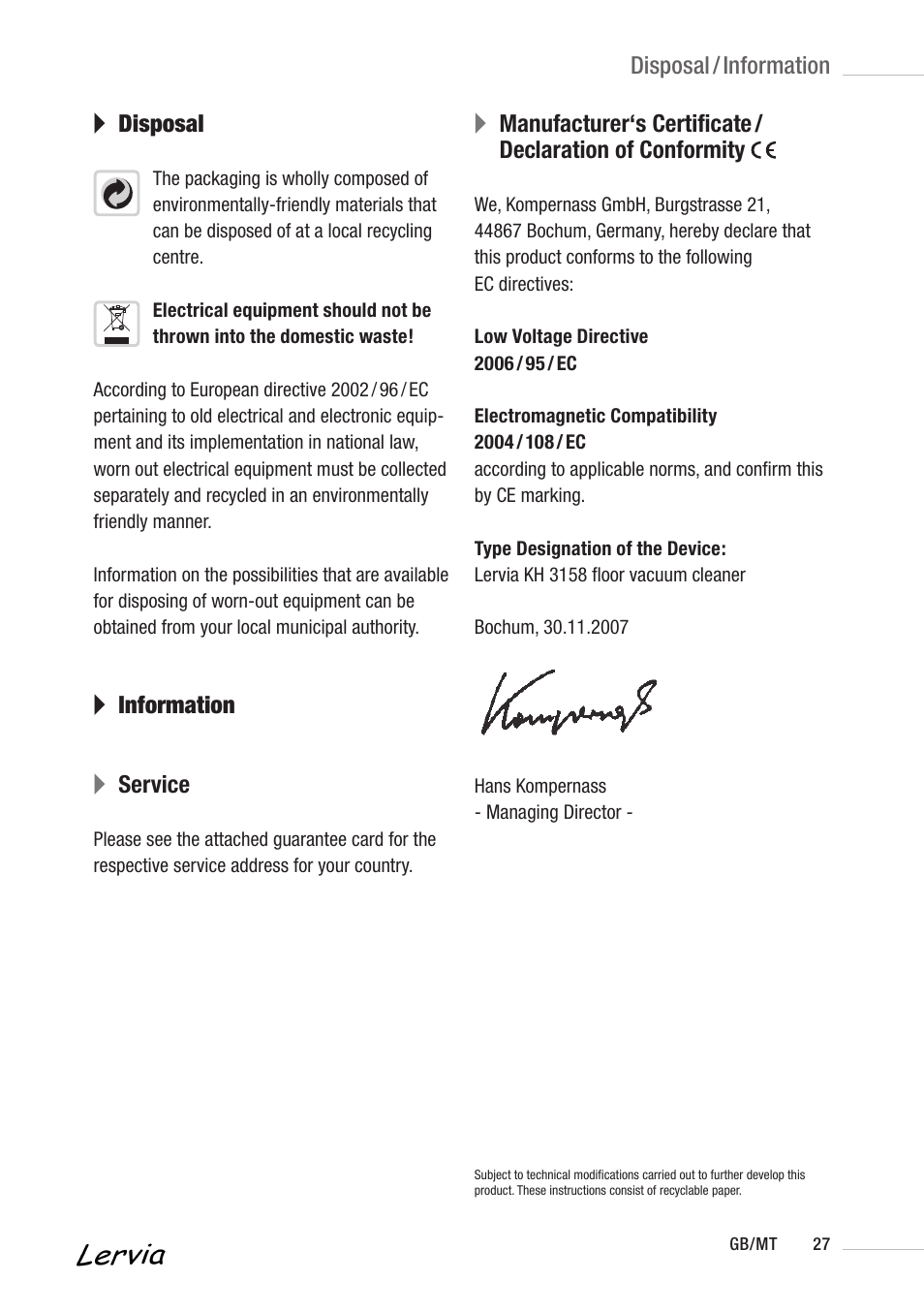 Kompernass KH 3158 User Manual | Page 25 / 34