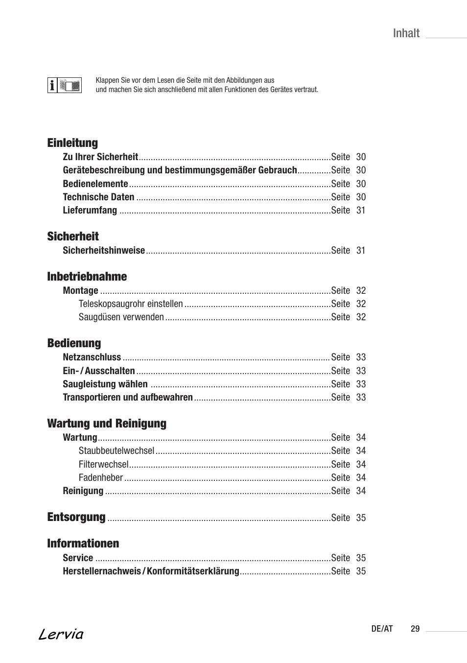 Inhalt einleitung, Sicherheit, Inbetriebnahme | Bedienung, Wartung und reinigung, Entsorgung, Informationen | Kompernass KH 3158 User Manual | Page 27 / 34