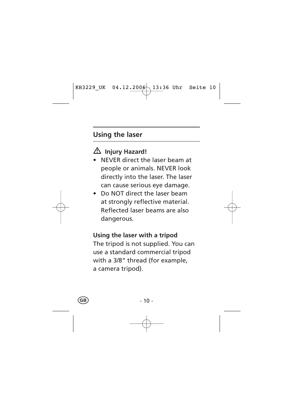 Kompernass KH3229-09/06-V2 User Manual | Page 12 / 20