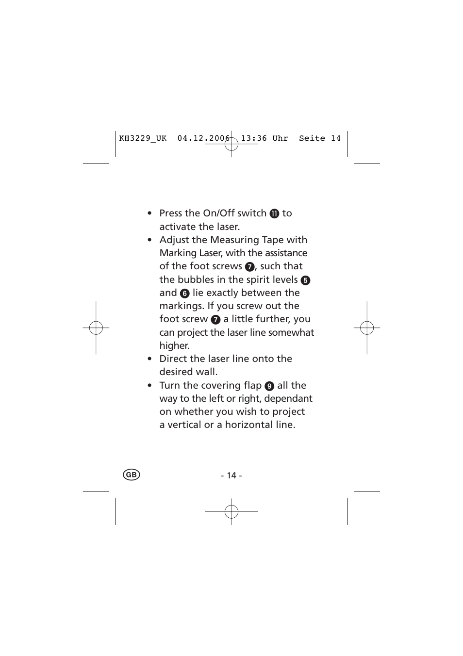 Kompernass KH3229-09/06-V2 User Manual | Page 16 / 20