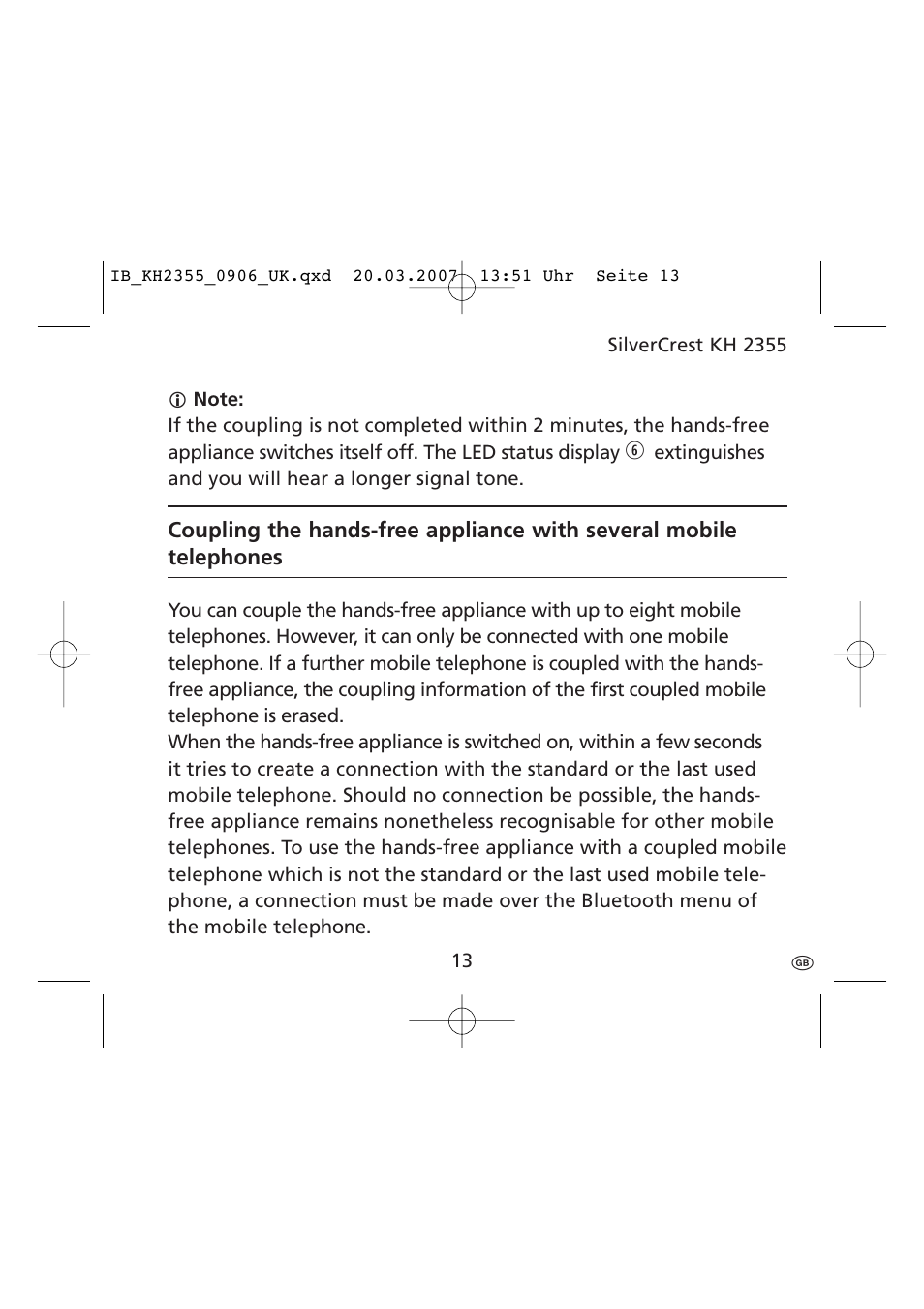 Kompernass KH 2355 User Manual | Page 15 / 24