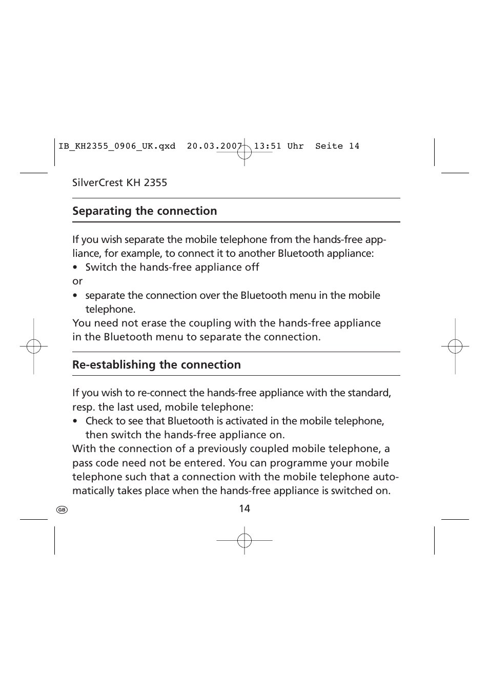 Kompernass KH 2355 User Manual | Page 16 / 24