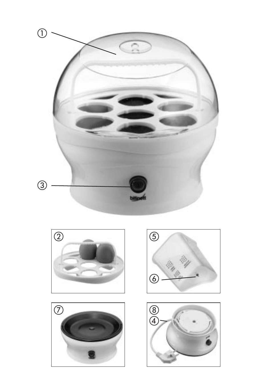 Kompernass KH 400 User Manual | Page 3 / 6