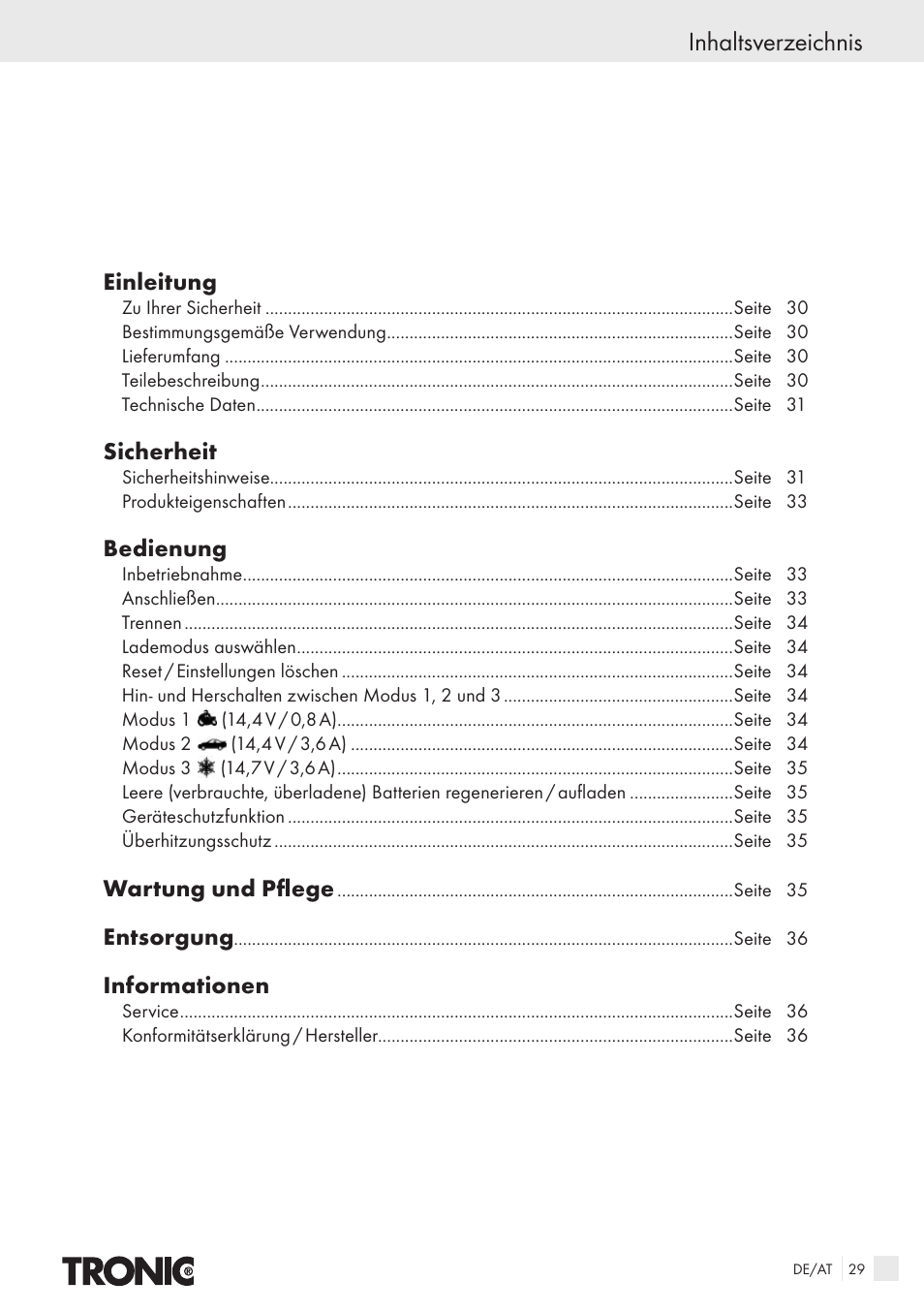 Kompernass T4X User Manual | Page 27 / 34