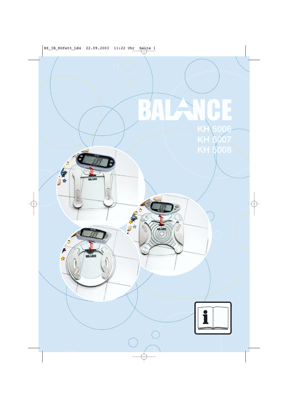 Kompernass Balance KH 5006 User Manual | 12 pages