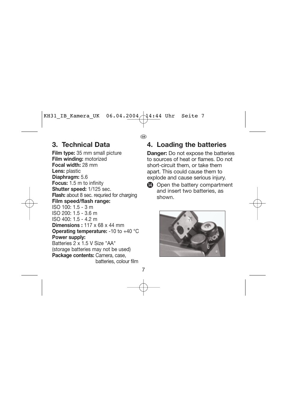 Kompernass KH 31 User Manual | Page 5 / 12