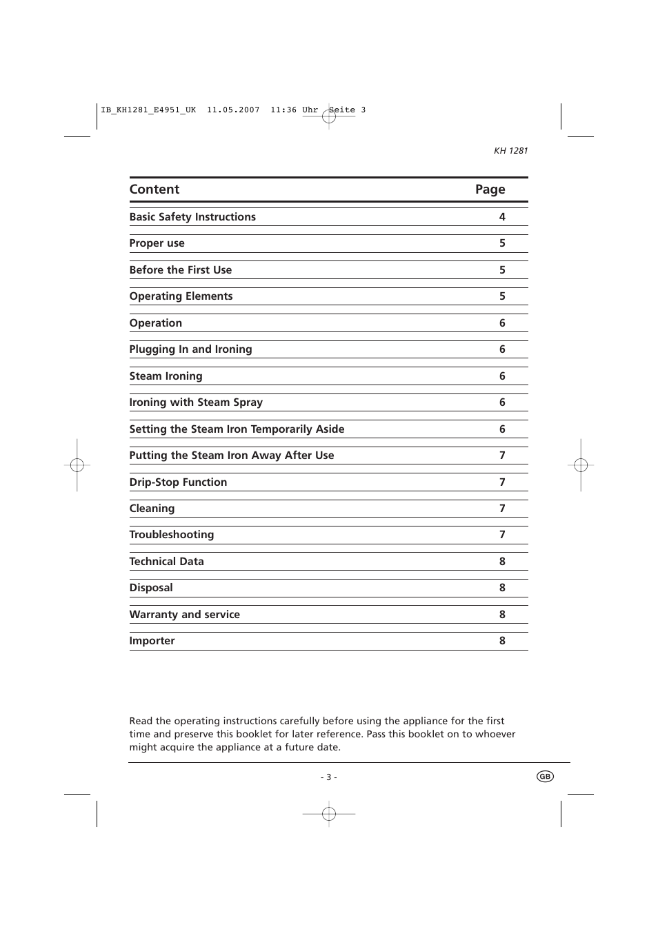 Kompernass KH1281-04/07-V1 User Manual | Page 5 / 10