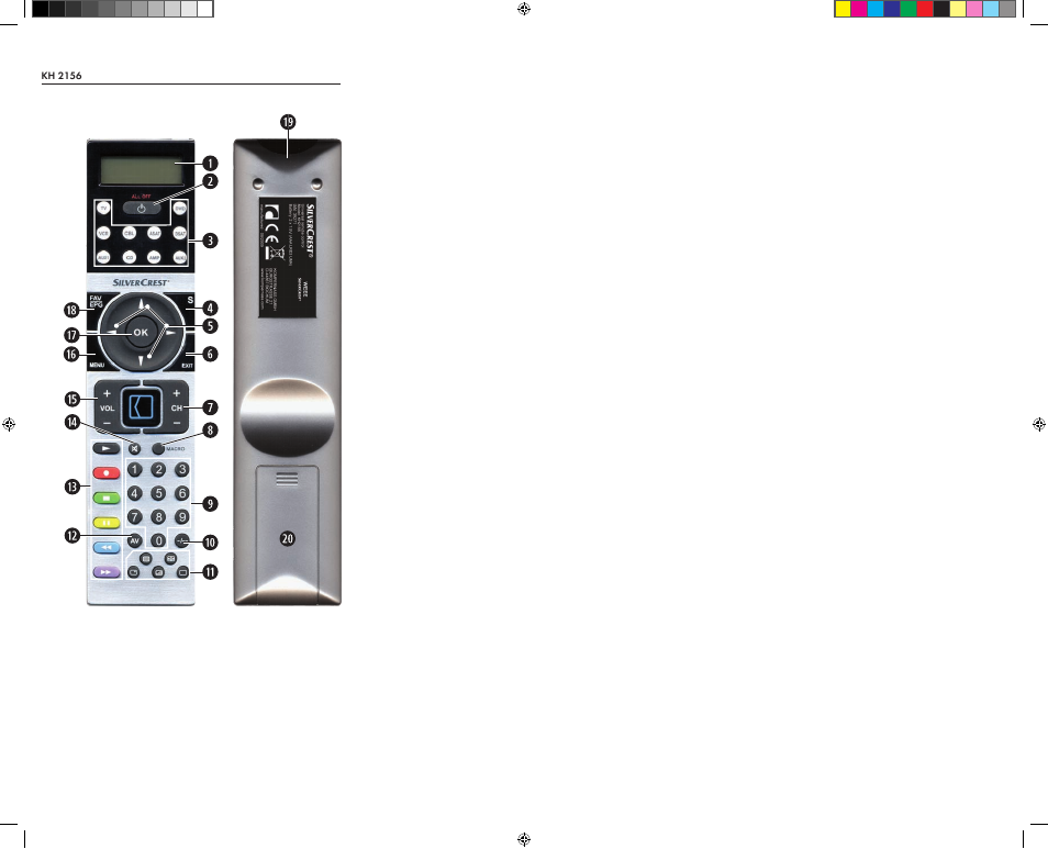 Kompernass SILVERCREST KH 2156 User Manual | Page 2 / 26