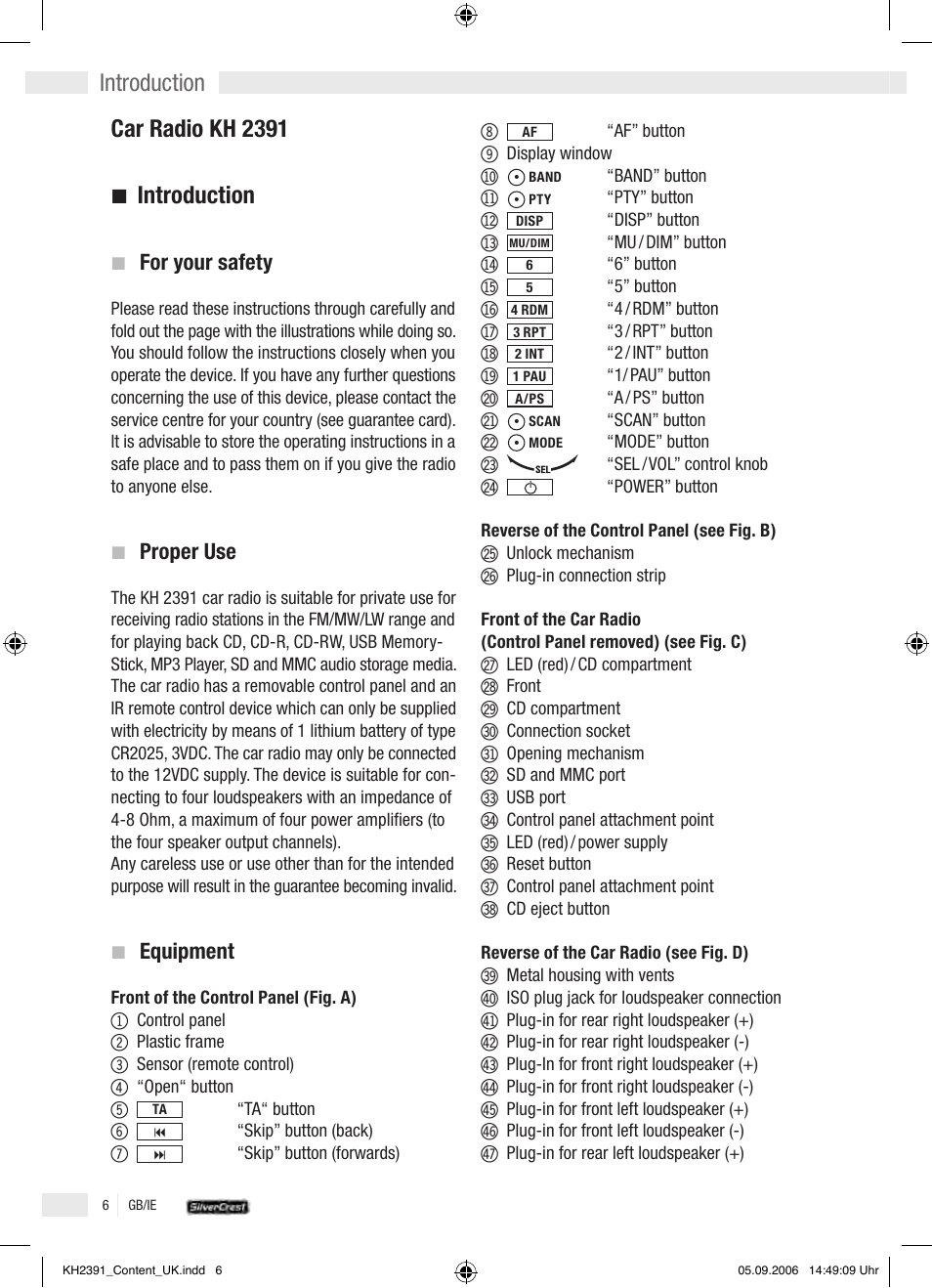 Kompernass KH 2391 User Manual | Page 4 / 26