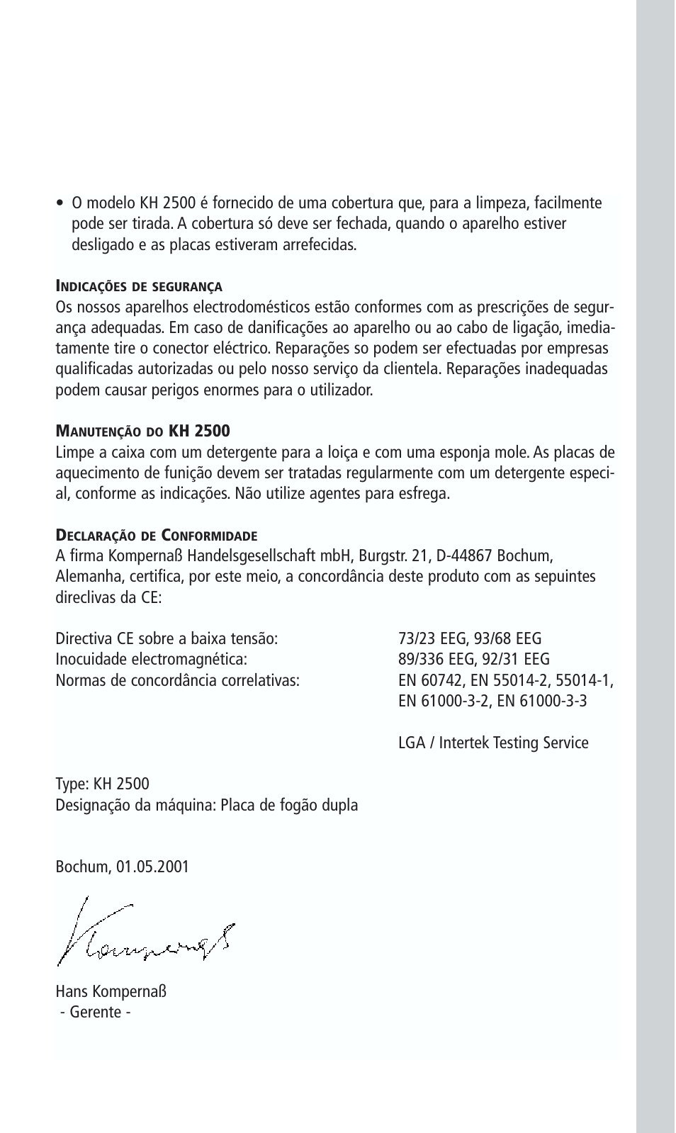 Kompernass KH 2500 User Manual | Page 13 / 24