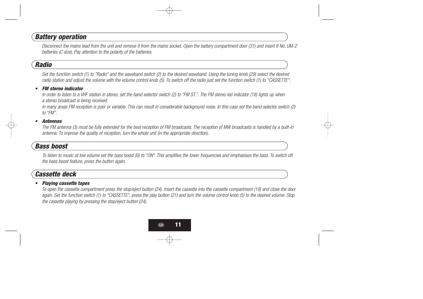 Kompernass KH 868 User Manual | Page 11 / 58