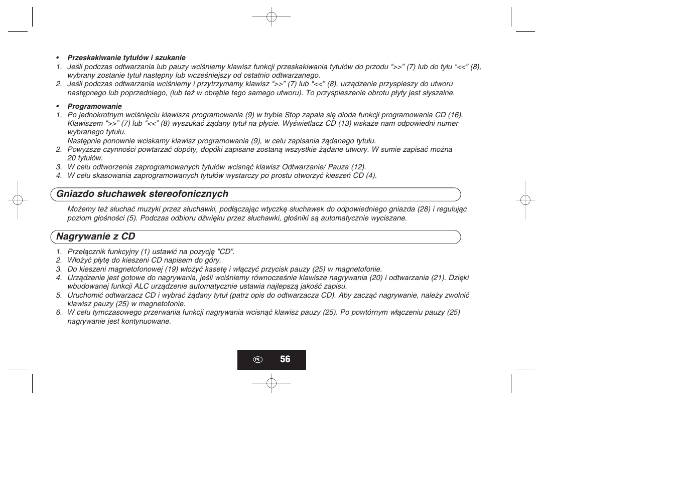 Kompernass KH 868 User Manual | Page 56 / 58