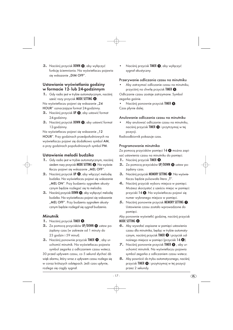 Kompernass KH 2289 User Manual | Page 19 / 72