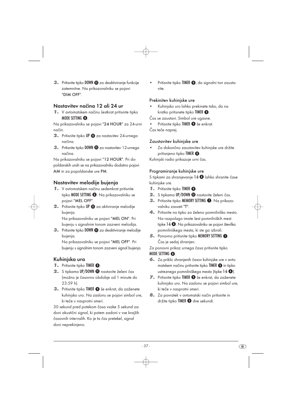 Kompernass KH 2289 User Manual | Page 39 / 72