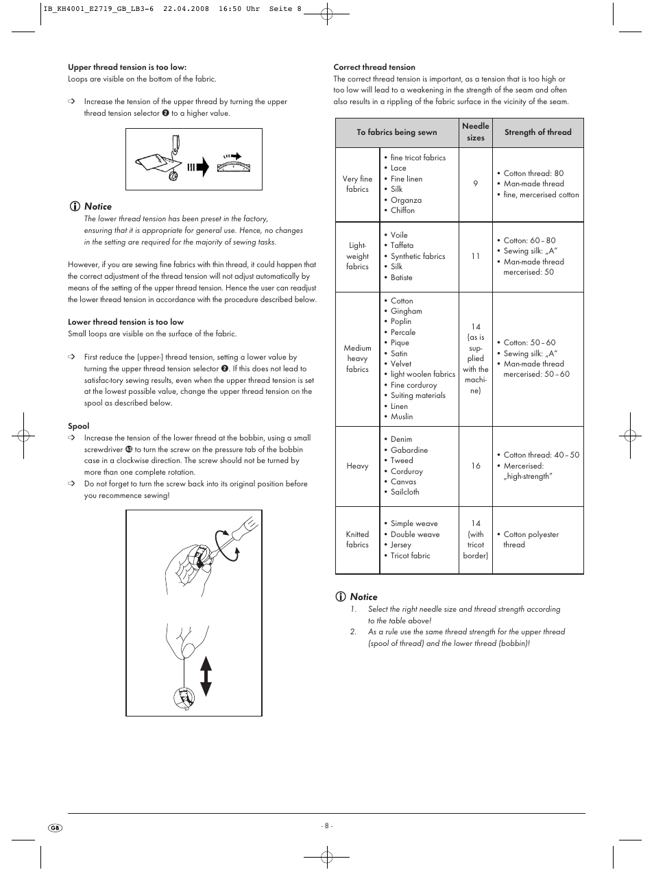 Kompernass KH 4001 User Manual | Page 10 / 20