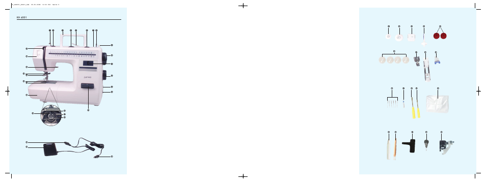 Kh 4001 | Kompernass KH 4001 User Manual | Page 2 / 20