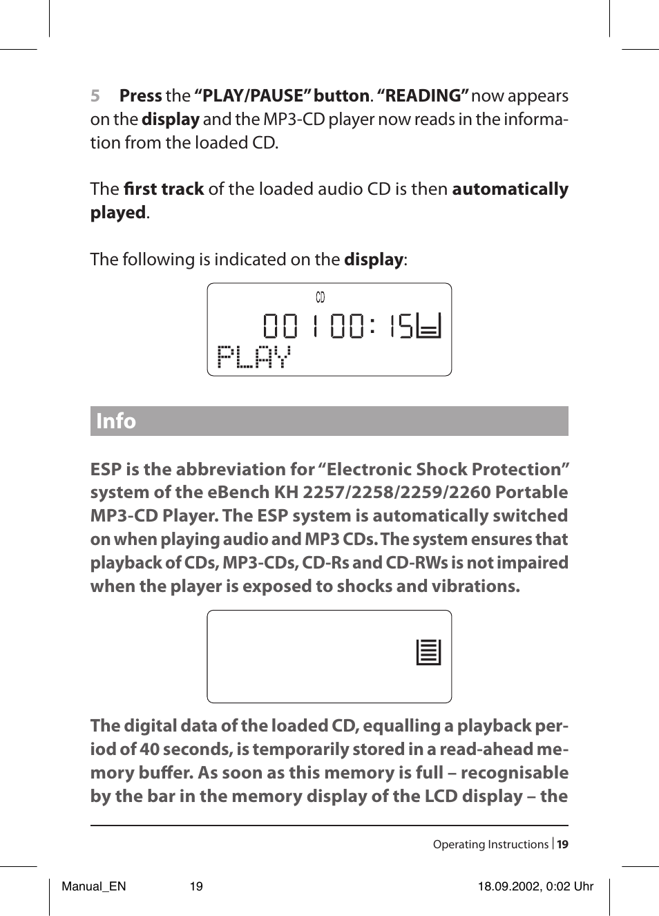 Info | Kompernass KH 2257 User Manual | Page 21 / 52