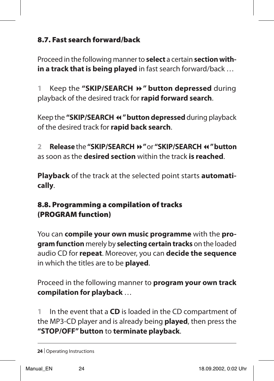 Kompernass KH 2257 User Manual | Page 26 / 52