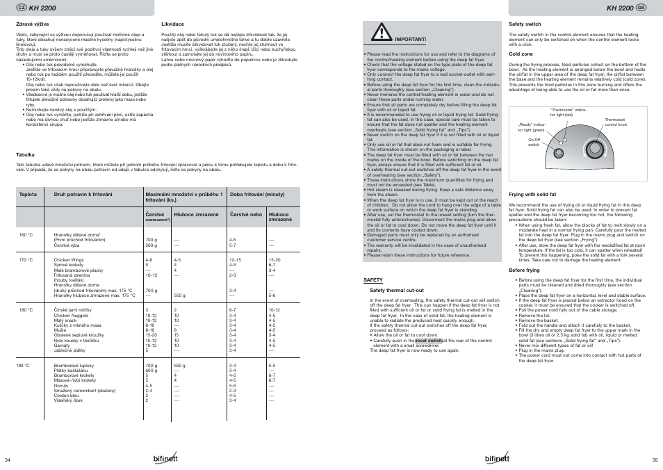 Kompernass KH 2200 User Manual | Page 18 / 21