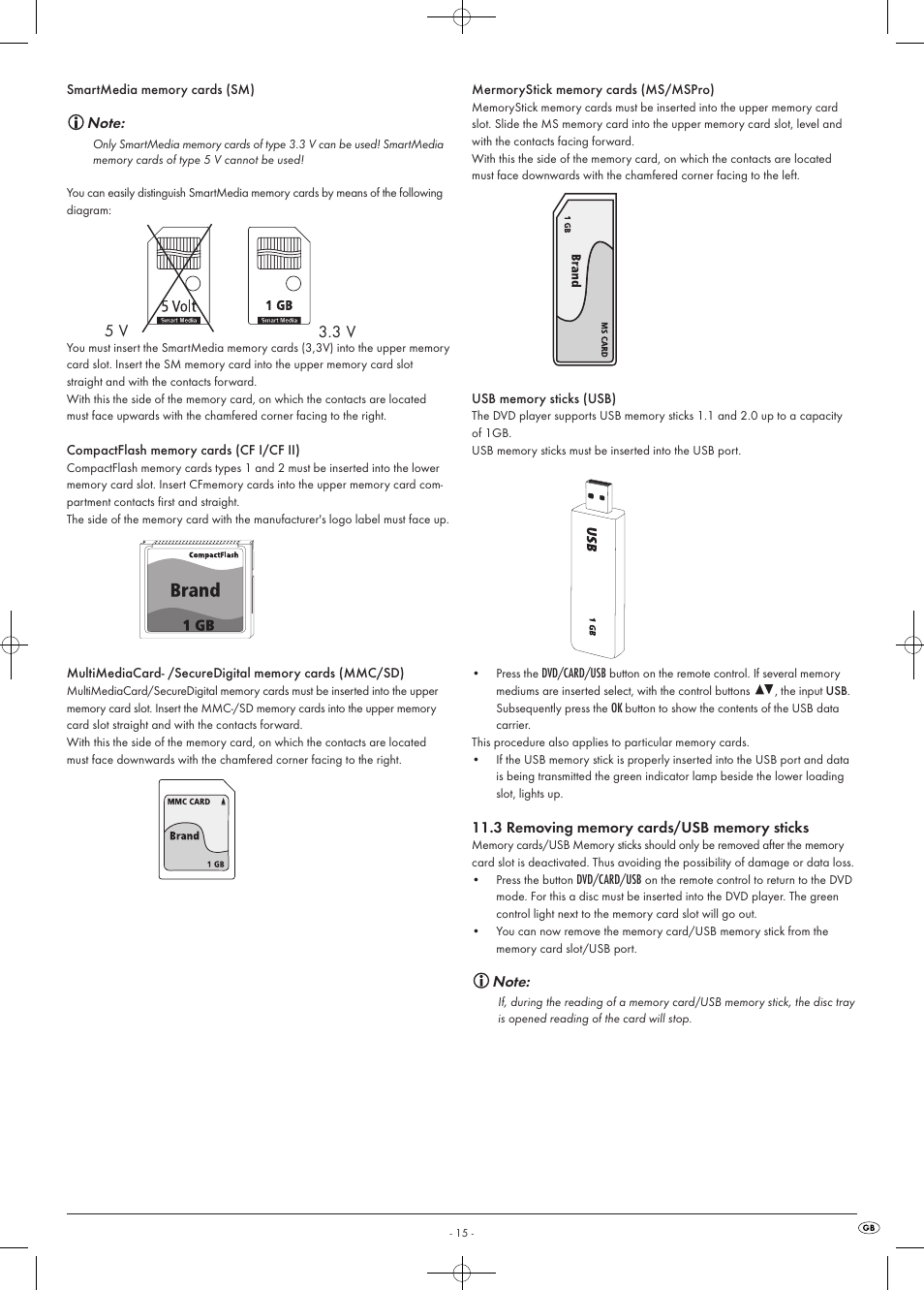 5 v 3.3 v | Kompernass KH 6518 User Manual | Page 15 / 29