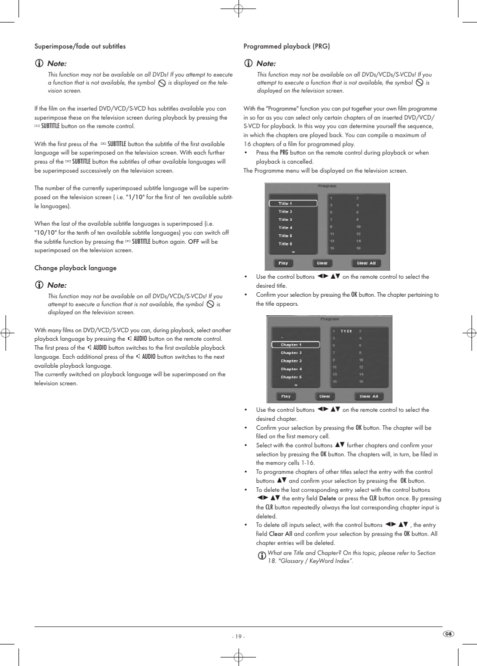 Kompernass KH 6518 User Manual | Page 19 / 29