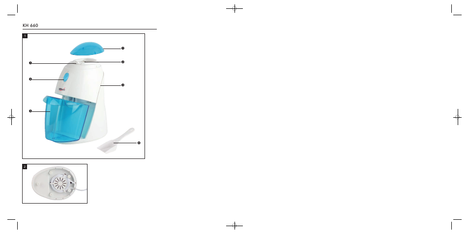 Kh 660 | Kompernass KH 660 User Manual | Page 2 / 6
