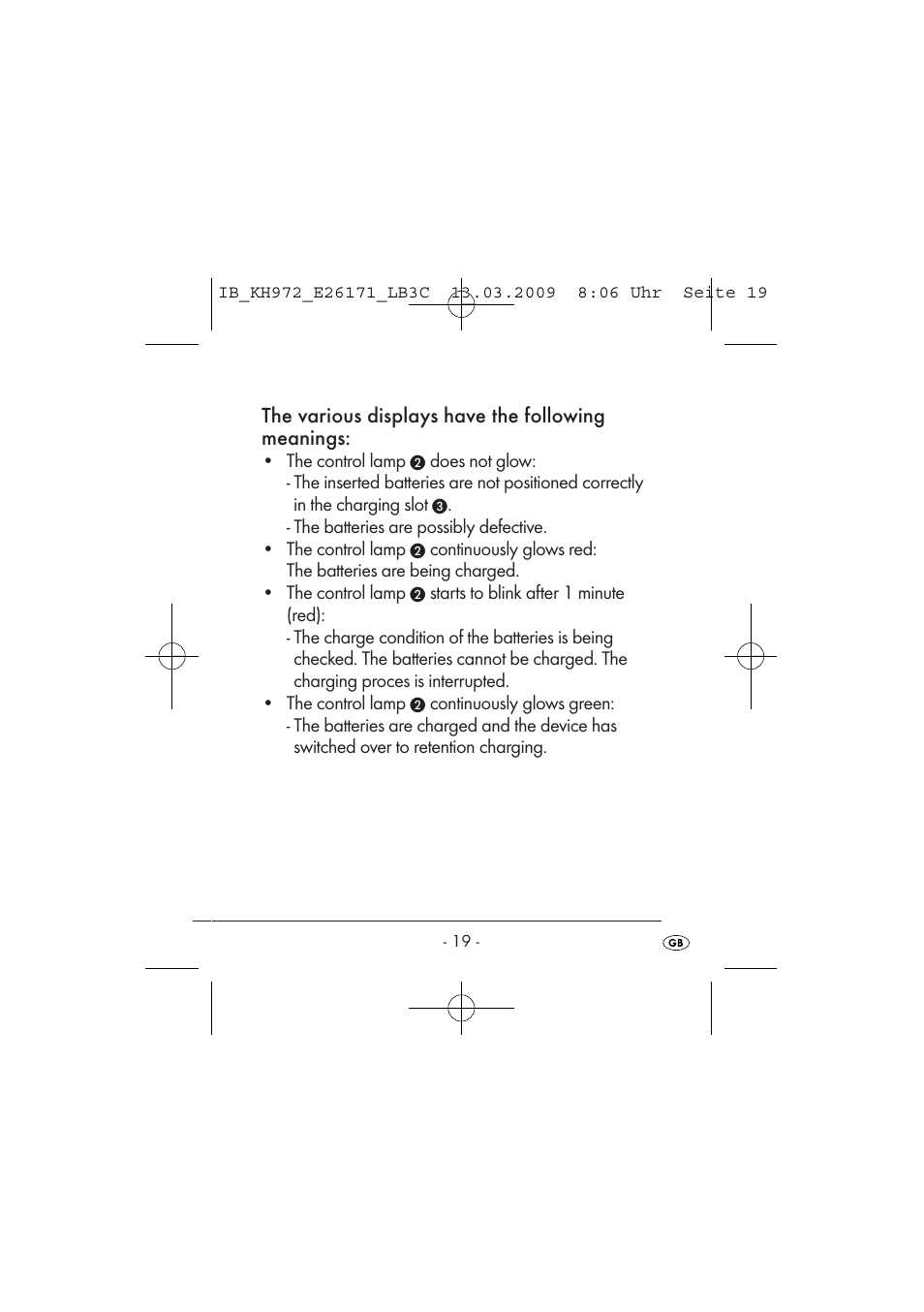 Kompernass KH 972 User Manual | Page 21 / 58