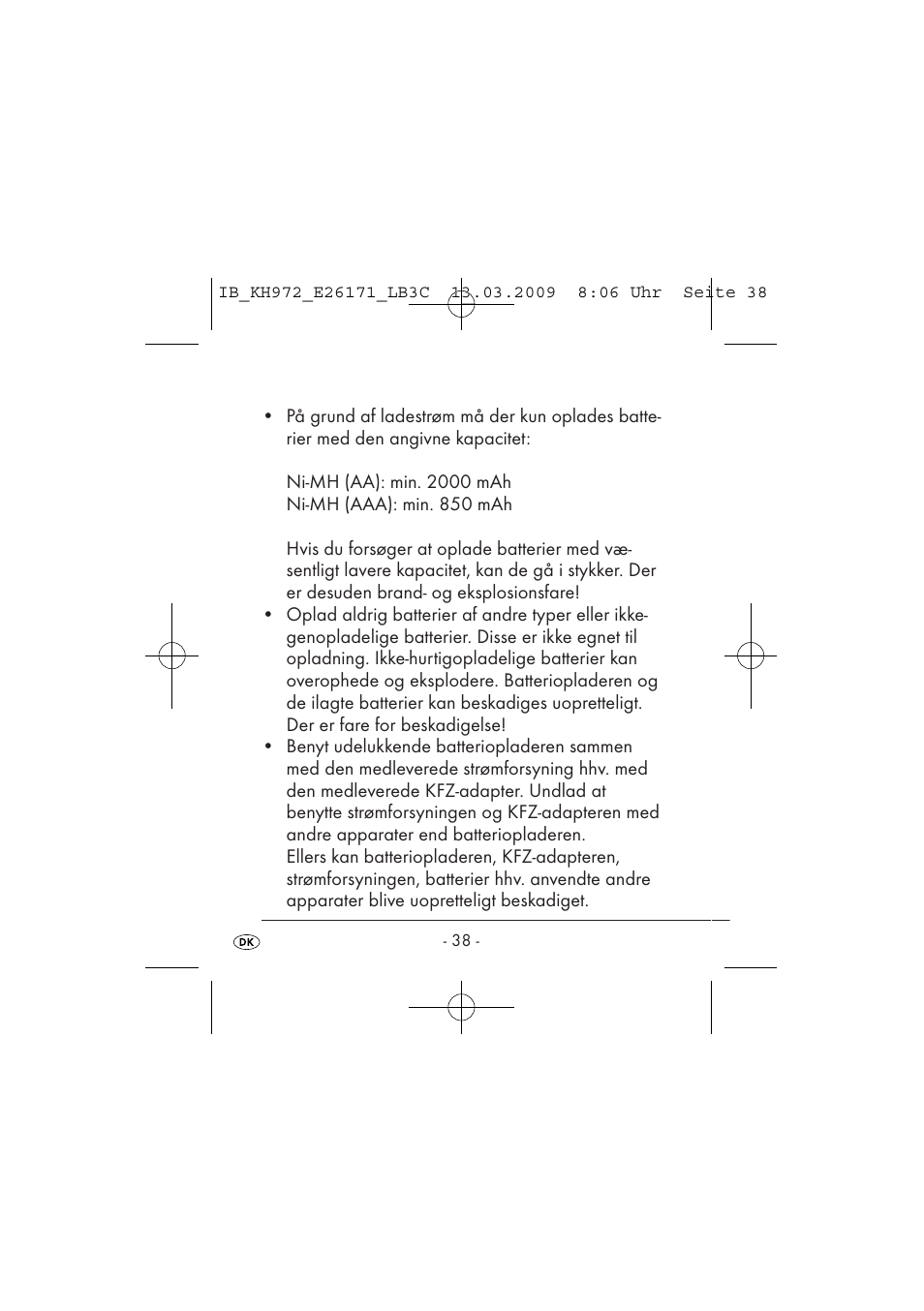 Kompernass KH 972 User Manual | Page 40 / 58