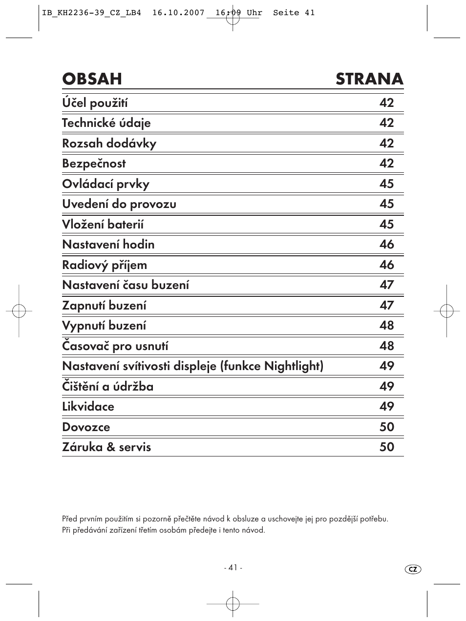 Kompernass KH 2238 User Manual | Page 43 / 82