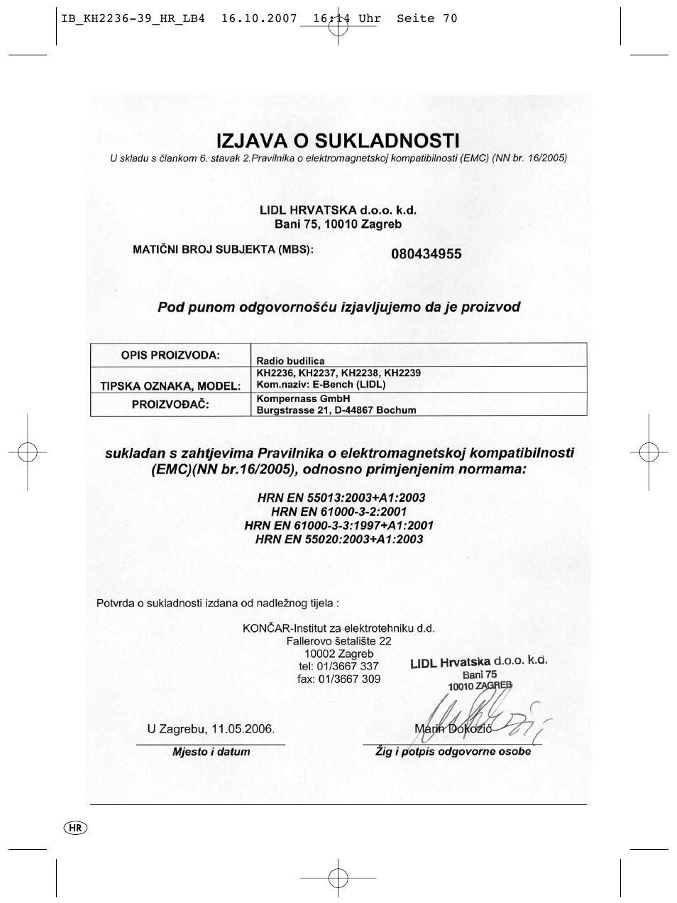 Kompernass KH 2238 User Manual | Page 72 / 82