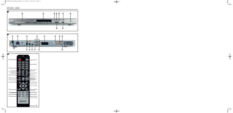 Kompernass SILVERCREST KH 6521 User Manual | Page 2 / 54