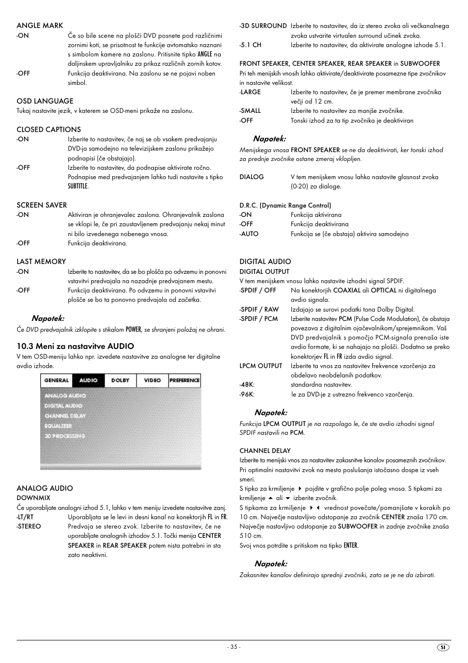 Napotek | Kompernass SILVERCREST KH 6521 User Manual | Page 37 / 54