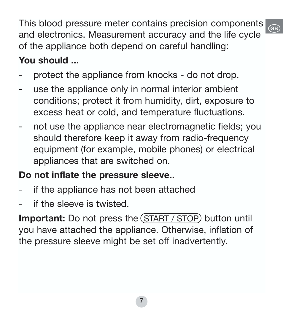 Kompernass BALANCE KH 8090 User Manual | Page 7 / 20