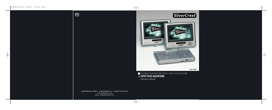 Kompernass KH 2360 User Manual | 42 pages