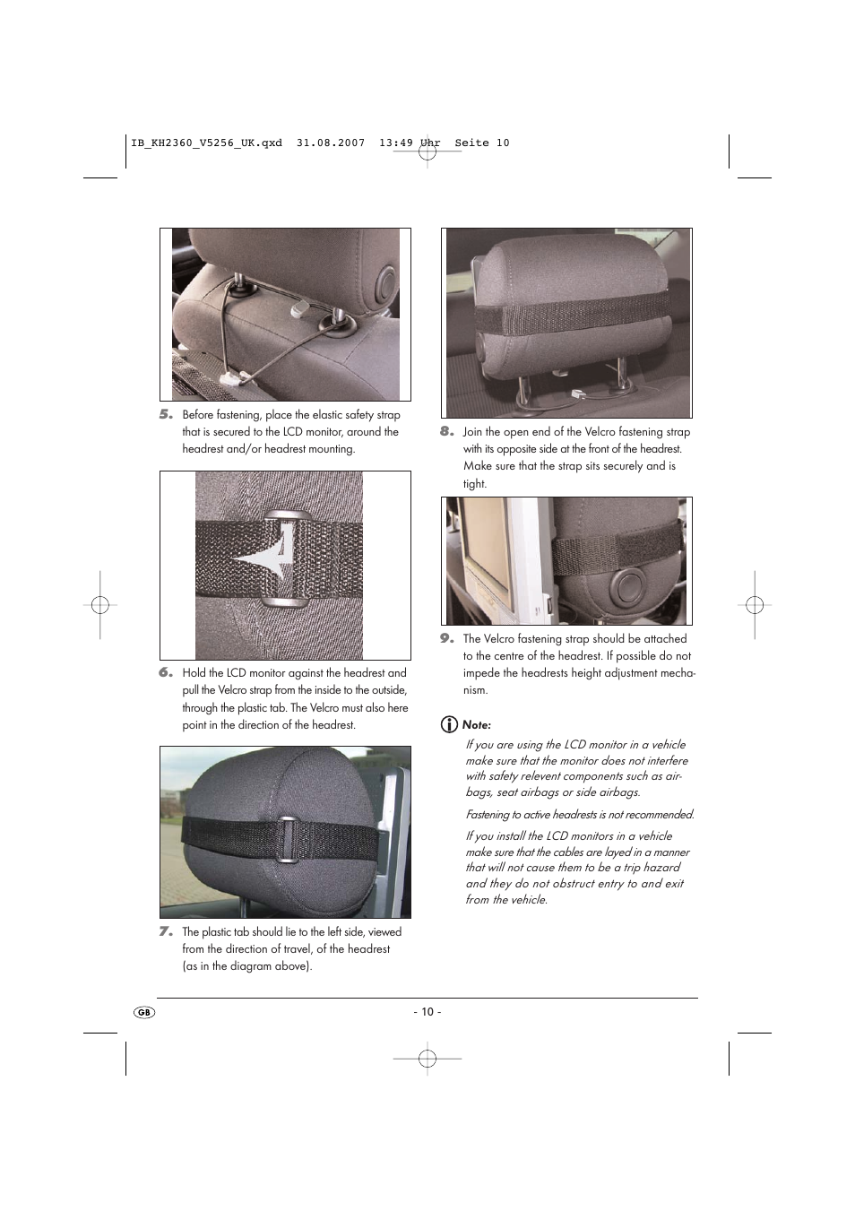 Kompernass KH 2360 User Manual | Page 12 / 42