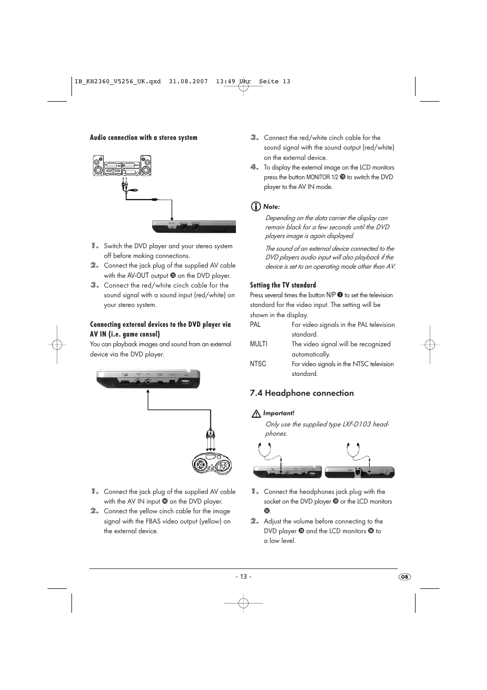 Kompernass KH 2360 User Manual | Page 15 / 42