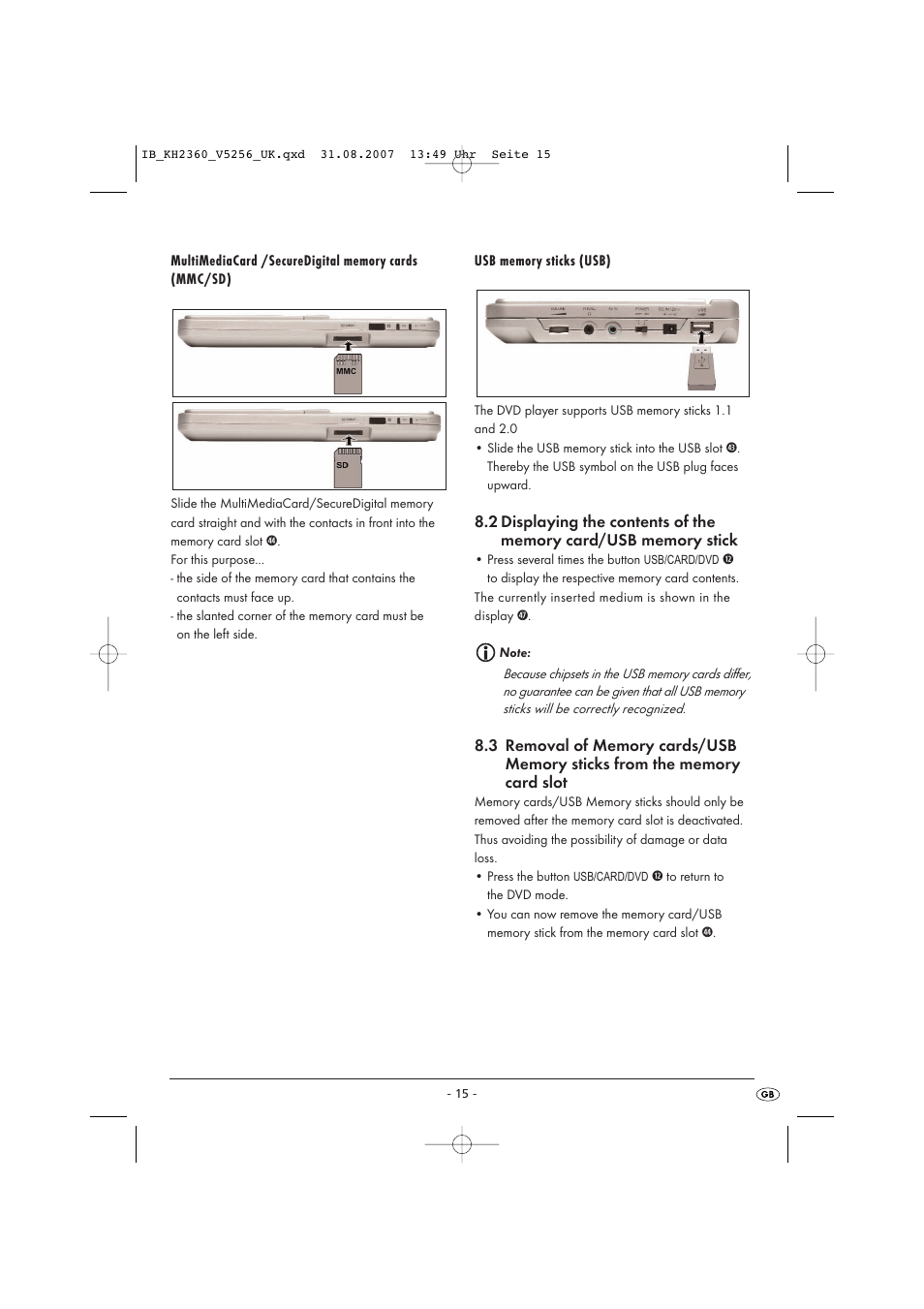 Kompernass KH 2360 User Manual | Page 17 / 42