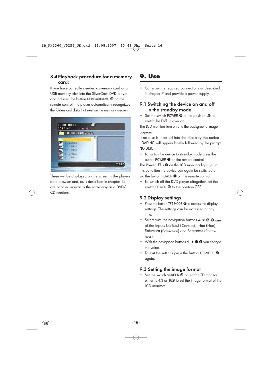 Kompernass KH 2360 User Manual | Page 18 / 42