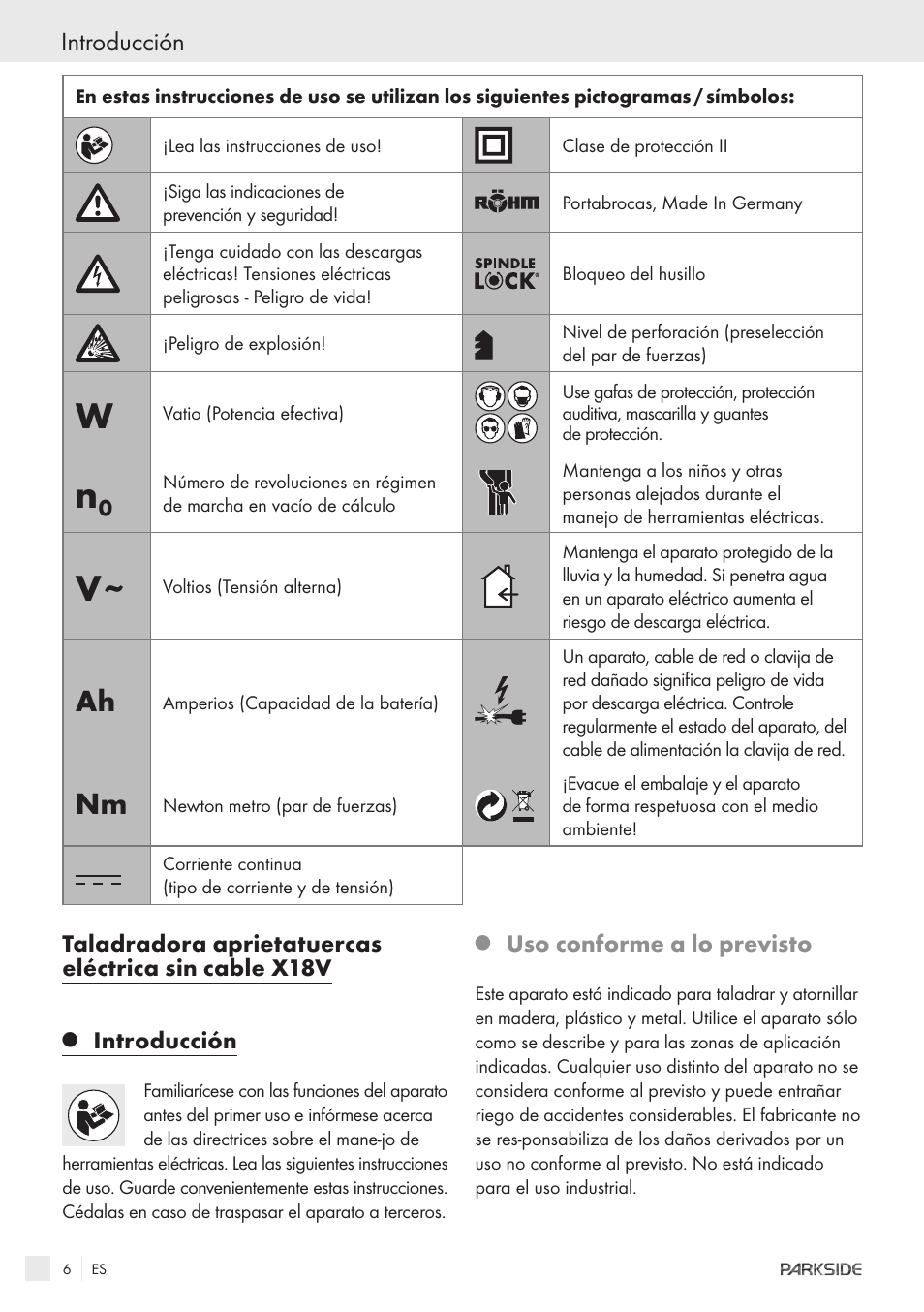 Introducción | Kompernass X18V User Manual | Page 4 / 42
