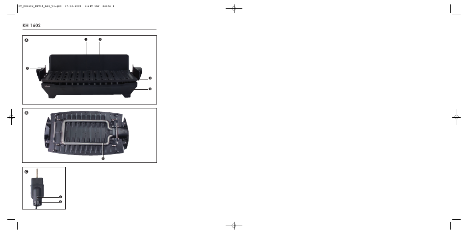 Kh 1602 | Kompernass KH 1602 User Manual | Page 2 / 35