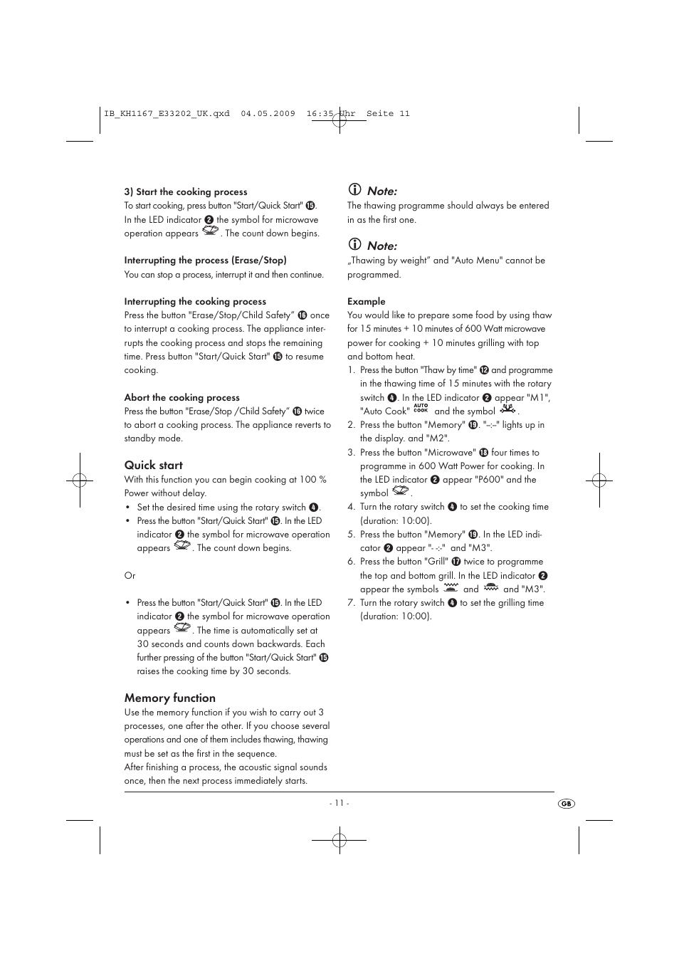 Kompernass KH 1167 User Manual | Page 13 / 65