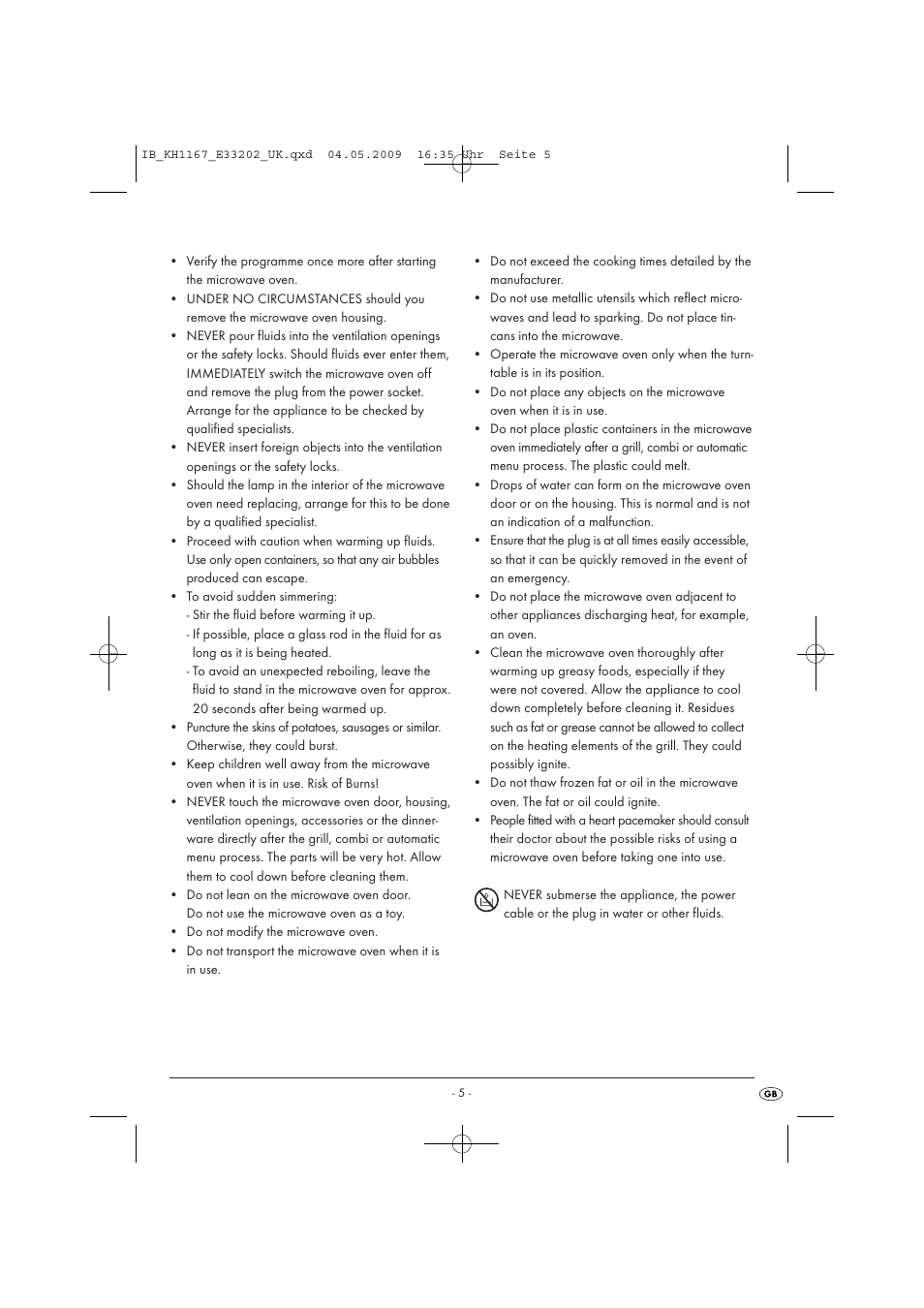 Kompernass KH 1167 User Manual | Page 7 / 65