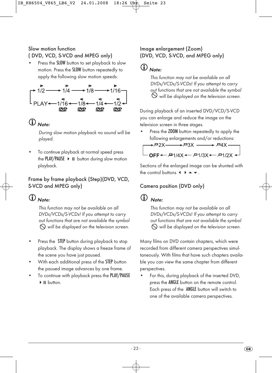 Kompernass KH 6504 User Manual | Page 25 / 41