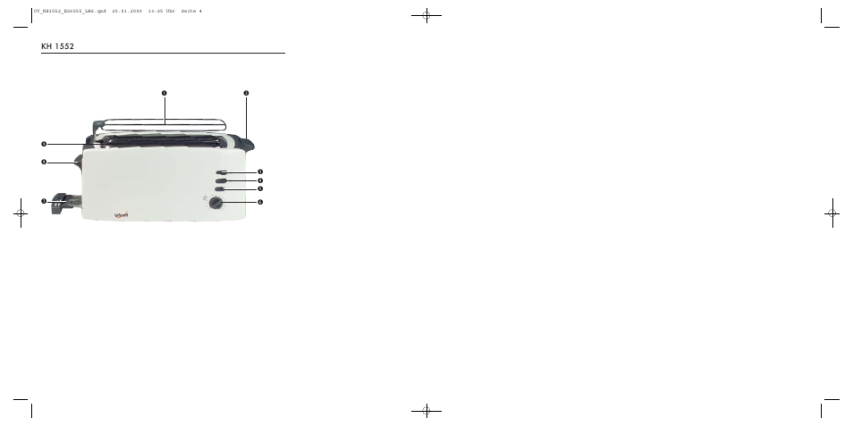 Kh 1552 | Kompernass KH 1552 User Manual | Page 2 / 7